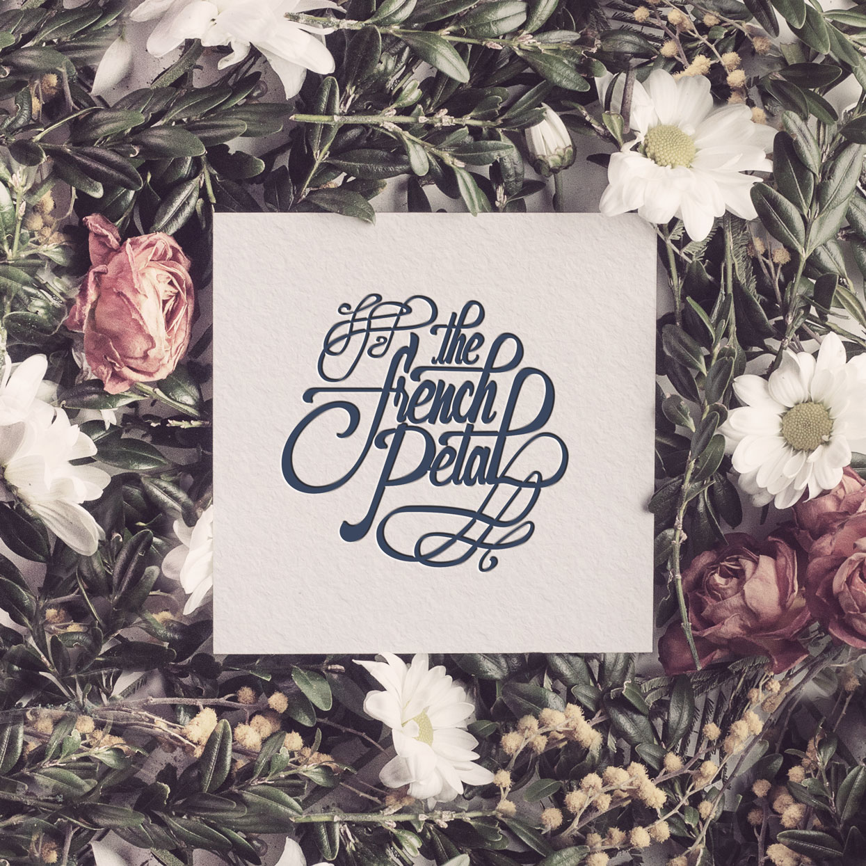 Art Direction and Branding for the florist The French Petal. By Pacifica agency in Byron Bay.